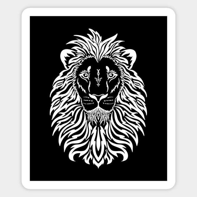 THE LION Sticker by Introvert Home 